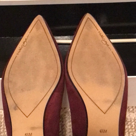 Halogen 'Owen' Pointy Toe Ghillie Flat - Picture 2 of 3